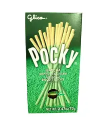 Glico Pocky Matcha Green Tea Covered Biscuit Sticks 2.47oz - US SELLER