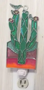 DESERT CACTUS NIGHTLIGHT (SOUTHWESTERN SUNCATCHER LIGHT)