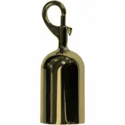 Crowd Control Tensator Rope End Snap Polished Brass