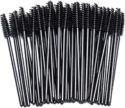 [BTYMS] 100 Pcs Lash Brush Eyelash Mascara Applicator Wand Brow Brush Spoolies Brush