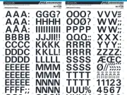 MECANORMA Dry Transfer Lettering 65.72.CN #849 UNIVERS 65 19.3mm