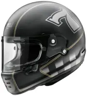 Arai RAPIDE-NEO Cafe Racer Flat Black Size XL Motorcycle Riding New Snell Japan