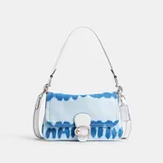Soft Tabby Shoulder Bag With Tie-Dye