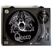 QUEEN Original Logo Turntable Slipmat fits any Vinyl Records Freddie Mercury lp
