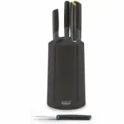 NEW JOSEPH JOSEPH ELEVATE KNIVES CAROUSEL 5 PIECE SET Knife Block