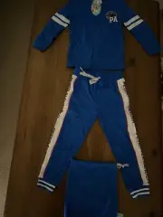 DESIGNER Peter Alexander Winter Boys PJ Set size 3 BNWT with PJ Bag