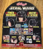Kellogg's STAR WARS ATTACK OF THE CLONES standee display Rubik's Cube promotion