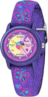 [Bomieux] Kids Watch with Elastic Fabric Strap, Waterproof Analog Watch for Kids Ages 3-12, Kids Analog Watch,Time Learning Helper, Ideal kids