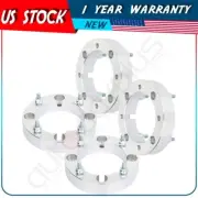 4 pcs 1.5" thick 4x156 10x1.25 studs silver wheel spacers Fits Polaris RZR XP