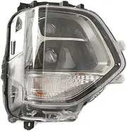 Front Bumper Headlight Headlamp Head Light Head Lamp Assembly Original LED Compatible With Hyundai Santa FE 2019-2021(Right side)