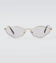 [Miu Miu] Miu Miu Miu Regard oval sunglasses One Size grey