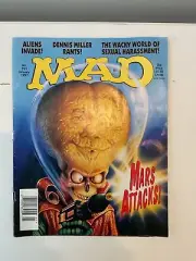 MAD Magazine January 1997 Issue No. 3 Featuring Mars Attacks
