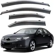 Compatible for Honda Spirior 2009-2013 Door Window Visor Deflectors Rian Shield Weather Vent Guards