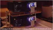 Revolutionary White Light Passive Stereoscopic Immersive Projection 3d System