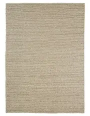 [Miss Amara] Bianca Braided Wool Rug in Natural Tan