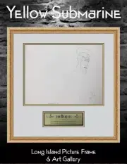 Original 1968 Beatles Old Fred F1A Original Animation Drawing Framed