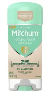 2PK Mitchum Women Natural Power Gel Cream, Sweet Jasmine 3.4 Oz 309970177829VL