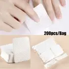 Beauty Lint-Free Meltblown Nail Polish Removal Cotton Pads Paper Nail Wipes
