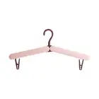 Coat Hanger Portable Lightweight Travel Folding Hanger Hook with Clip Foldable