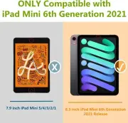 6 Case Case for iPad Mini 6th Generation Case 2021 iPad Mini Case 6th iPad Mini
