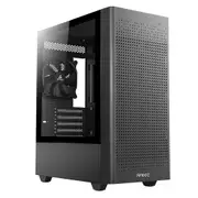 Antec NX500M mATX, Mesh, USB-C, 3x ARGB 120mm, USB 3.0, HD Audio, 360mm Radiator Front & 240 Top, 2x ARGB Front, 1 x Rear, removable HDD, Case