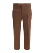 Thom Browne Mid-Rise Tapered Leg Trousers 1,2,3,4 Green