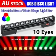 250W 10LED Wall Wash Light Bar DJ Lighting RGB Night Club DJ Disco Stage Lights