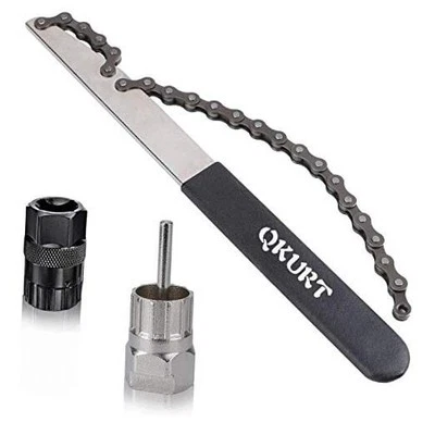 Bike Chain Whip Tool Kit, 3PCS Cycle Cassette Removal Tool Fit for