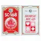 【文具通】馬頭SC-168撲克牌[紅] B1010153