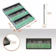 ZFE Diamond Burr Bits Drill Kit for Rotary Tool Metal Woodworking Router Grindin