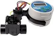 HUNTER 55147 – Battery-Operated Irrigation Programmer Node, 1 Station, with Solenoid Valve