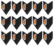 5 New Sets Harrows Velos Dart Flights - Ships w/ Tracking - Orange