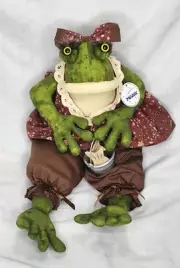 Seymour Mann Plush Garden Frog