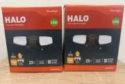 Halo Bronze Color Temperature Selectable LED Floodlight FT28VCB - 2 in one box