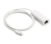 For iPhone 14 13 12 11 iPad to RJ45 Ethernet LAN Network Cable Adapter Converter