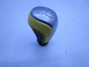 SILVER YELLOW LEATHER MANUAL GEAR KNOB FOR VU UTE HOLDEN COMMODORE VY UTE V6