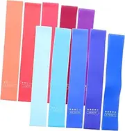 OFFSCH 10Pcs Stretchy Chair Bands for Classroom Colorful Fidgety Feet Bands for Adults Elastic Bands Compatible with Standard Chairs for Improving Focus and Relaxation