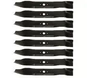 (8) USA Mower Blades® Mulching for Troy Bilt 490-110-M115 42" Deck