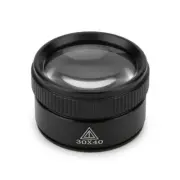 30X Portable Pocket Reading Magnifier Optics Loupes Mini Desk 30X40MM