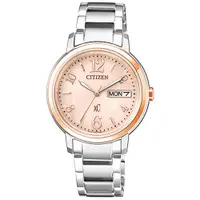 在飛比找PChome24h購物優惠-CITIZEN xC 自信魅力光動能腕錶 EW2424-50