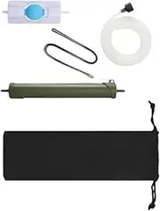 Generic Personal Water Filter, Water Filtration System, Reduces for Drinking Water Water Purifying Device, for Emergency