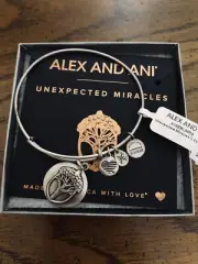 alex and ani Acorn bracelet