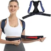 Corrector Spinal Support Upper Back Clavicle Brace for Men Or Women Back,Shoulder,and Neck Cord Support,L