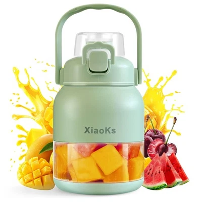 Portable Blender Personal Blenders for Shakes and Smoothies, Rechargeable USB...