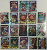 Garbage Pail Kids Chrome Series 7 Drool Refractors Lot of 18
