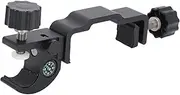 FLEXMAN Professional RTK Pole Clamp, Aluminum Alloy Data Collector Stand Universal Poles Clamp Bracket Mount Pole Bracket for Highway Surveying, Engineering Surveying