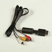 Generic PlayStation PS3 PS2 PS1 Console System AV Audio Video Cable Cord 8Z