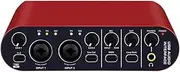 Lnqwhduu New Small Driverless Mixer Digital Effects External Sound Card Connected to Computer Notebook Portable Tuner