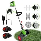 21V Electric Grass String Trimmer 3in1 Lawn Cutter Brush Mower Whipper Snipper