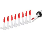 Upgrade Your Construction Toolkit with 8pcs Caulking Nozzle Set Easy to Use
